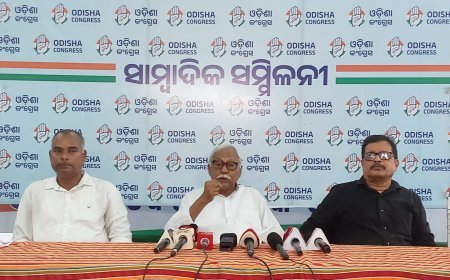 ପୂର୍ବତନ ଅର୍ଥମନ୍ତ୍ରୀ ପଞ୍ଚାନନ କାନୁନଗୋ ଏବଂ ବିଶିଷ୍ଟ ସାମାଜିକ କର୍ମୀ ମାନସ ଜେନାଙ୍କ କଂଗ୍ରେସ ଭବନରେ  ଏମଏମଡିଆର (MMDR)ପ୍ରସଙ୍ଗରେ ସାମ୍ବାଦିକ ସମିଳନୀ...