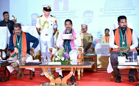 ସମ୍ବଲପୁର ବିଶ୍ୱବିଦ୍ୟାଳୟର ସମାବର୍ତ୍ତନ ସମାରୋହରେ ଯୋଗ ଦେଲେ ରାଜ୍ୟପାଳ...