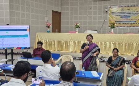 ୭୧ଟି ନୂତନ ଭାବେ ଉନ୍ନୀତ ଉଚ୍ଚ ମାଧ୍ୟମିକ ବିଦ୍ୟାଳୟ ଅଧ୍ୟକ୍ଷଙ୍କ ନିମନ୍ତେ ଏକ ଦିବସୀୟ ଦିଗଦର୍ଶନ କାର୍ଯ୍ୟକ୍ରମ...