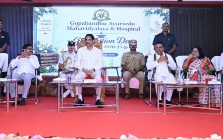 ପୁରୀ ଗୋପବନ୍ଧୁ ଆୟୁର୍ବେଦ ମହାବିଦ୍ୟାଳୟର ସ୍ନାତକ ସମାରୋହରେ ଯୋଗଦେଲେ ରାଜ୍ଯପାଳ...