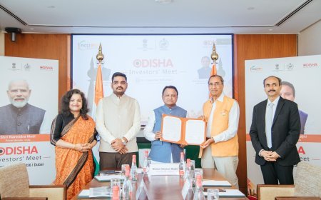 ମୁଖ୍ୟମନ୍ତ୍ରୀ Saraf Group President and CEO ର ଶ୍ରୀ ଶ୍ୟାମ କପୁରଙ୍କ ସହ ଏକ ନିବେଶକ ଆଲୋଚନା...