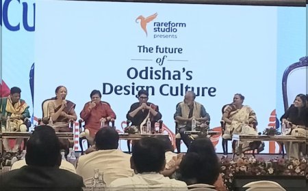 'Rareform Studio' ର ଶୁଭ ଉଦଘାଟନ ଅବସରରେ "ଓଡ଼ିଶାର ଡିଜାଇନ ସଂସ୍କୃତିର ଭବିଷ୍ୟତ" ଆଲୋଚନା ଚକ୍ର...
