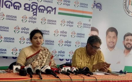 କଂଗ୍ରେସ ସାମ୍ବାଦିକ ସମିଳନୀରେ ସମ୍ପାଦିକା ସୋନାଲି ସାହୁ ଓ ମୁଖ ପାତ୍ର ହମିଦ ହୁସେନଙ୍କ ଉପସ୍ଥିତିରେ UPI ବ୍ୟବସ୍ଥାକୁ ନେଇ ସୋନାଲି ସାହୁଙ୍କ ଗଭୀର ନିନ୍ଦା ପ୍ରସ୍ତାବ...