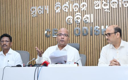 ମୁଖ୍ୟ ନିର୍ବାଚନ ଅଧିକାରୀ, ଓଡ଼ିଶା ସ୍ୱରାଷ୍ଟ୍ର (ନିର୍ବାଚନ) ବିଭାଗ ପ୍ରେସ୍ ନୋଟ୍
