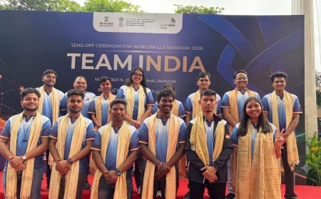 ଶାଂଘାଇ ୱାର୍ଲ୍ଡ-ସ୍କିଲ୍ସ (WorldSkills) ମଞ୍ଚ ପାଇଁ ଓଡ଼ିଶାର ୧୩ ଜଣ ଦକ୍ଷ ଯୁବ ପ୍ରତିଯୋଗୀ ପ୍ରସ୍ତୁତ...