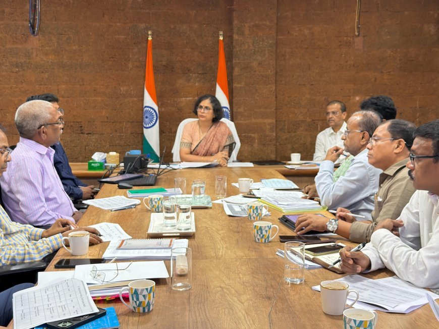 ଇନ୍‌ଷ୍ଟ୍ରିମ୍‌ ଷ୍ଟୋରେଜ୍‌ ଷ୍ଟ୍ରକ୍ଚର୍‌ର ପୂର୍ବପ୍ରସ୍ତୁତି କାର୍ଯ୍ୟ ସମୀକ୍ଷା କଲେ ପ୍ରମୁଖ ଶାସନ ସଚିବ ଶ୍ରୀମତୀ ଶୁଭା ଶର୍ମା...