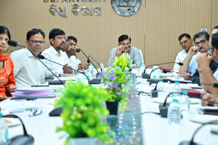 ବିଭିନ୍ନ ରାସ୍ତା ପ୍ରକଳ୍ପର ସମୀକ୍ଷା କଲେ ମନ୍ତ୍ରୀ ପୃଥ୍ୱୀରାଜ ହରିଚନ୍ଦନ...