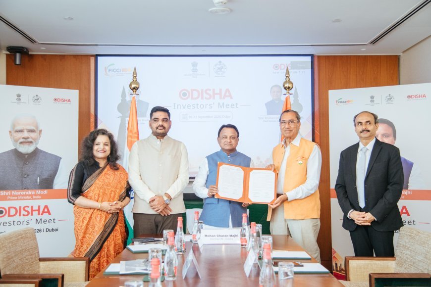 ମୁଖ୍ୟମନ୍ତ୍ରୀ Saraf Group President and CEO ର ଶ୍ରୀ ଶ୍ୟାମ କପୁରଙ୍କ ସହ ଏକ ନିବେଶକ ଆଲୋଚନା...