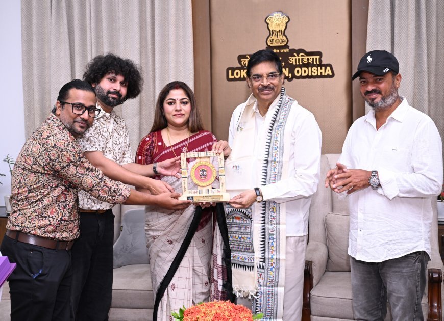 ରାଜ୍ୟପାଳଙ୍କ ସହିତ ସୌଜନ୍ୟମୂଳକ ସାକ୍ଷାତ ହେଲେ 'ଲହରୀ' ଟିମ୍...