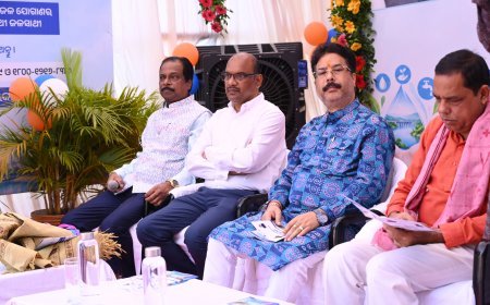 ‘ସୁଜଳ’ ଅଭିଯାନର ଶୁଭାରମ୍ଭ କଲେ ନଗର ଉନ୍ନୟନ ମନ୍ତ୍ରୀ  କୃଷ୍ଣଚନ୍ଦ୍ର ମହାପାତ୍ର...