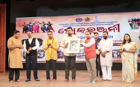 ରବୀନ୍ଦ୍ର ମଣ୍ଡପରେ 'ଲୋକ ରଞ୍ଜନୀ- ଆମ କଳା ଆମ ଅସ୍ମିତା' କାର୍ଯ୍ୟକ୍ରମ ଆୟୋଜିତ...
