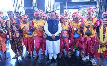 ଓଡ଼ିଶା ଟ୍ରାଭେଲ ବଜାର ଉଦଘାଟନ କାର୍ଯ୍ୟକ୍ରମ ଅବସରରେ ମୁଖ୍ୟମନ୍ତ୍ରୀ ଶ୍ରୀ ମୋହନ ଚରଣ ମାଝୀ।