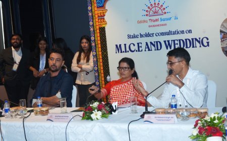 MICE ନୀତି ପ୍ରସ୍ତୁତି ଓ ସହଭାଗିତା ବୃଦ୍ଧି ପାଇଁ ଓଡ଼ିଶା ପର୍ଯ୍ୟଟନ ବିଭାଗ ପକ୍ଷରୁ ଉଚ୍ଚସ୍ତରୀୟ  ବୈଠକ ଅନୁଷ୍ଠିତ...