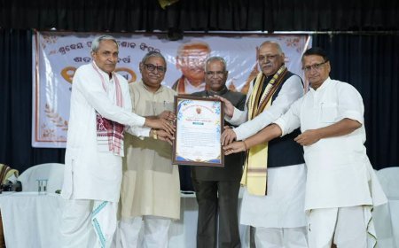 VHP ସଭାପତିଙ୍କ ଜନ୍ମ ଶତ ବାର୍ଷିକୀ ଉତ୍ସବ ରେ...
