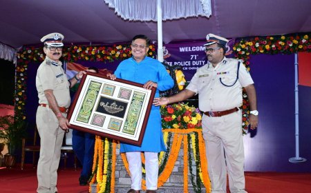 ୭୧ତମ ରାଜ୍ୟ ପୁଲିସ ବୃତ୍ତିଗତ ପ୍ରତିଯୋଗିତା ଉଦ୍‌ଯାପିତ...