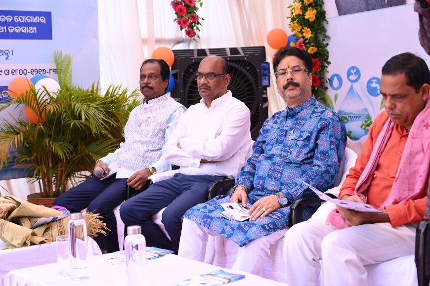 ‘ସୁଜଳ’ ଅଭିଯାନର ଶୁଭାରମ୍ଭ କଲେ ନଗର ଉନ୍ନୟନ ମନ୍ତ୍ରୀ  କୃଷ୍ଣଚନ୍ଦ୍ର ମହାପାତ୍ର...