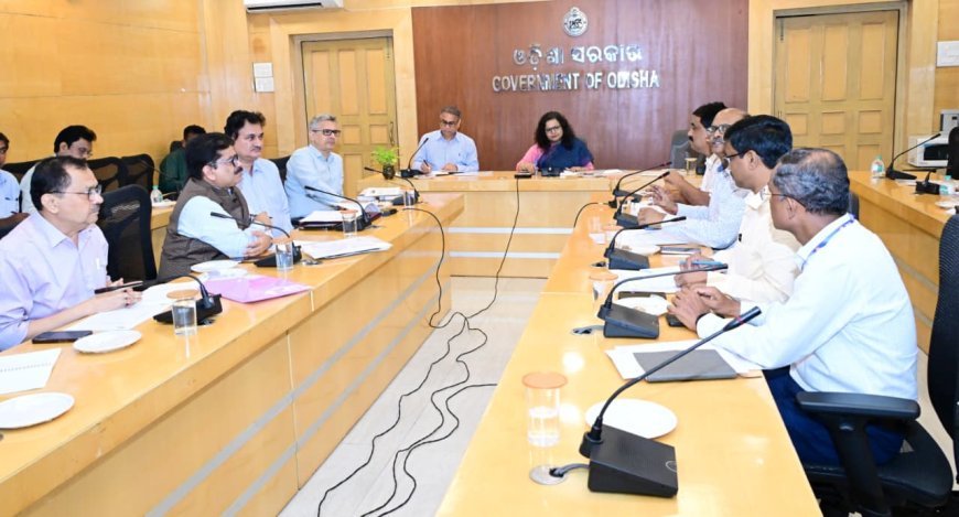 ମୁଖ୍ୟ ଶାସନ ସଚିବଙ୍କ ଅଧ୍ୟକ୍ଷତାରେ  ଅଷ୍ଟମ ରାଜ୍ୟ ବ୍ରଡ୍‌ବ୍ୟାଣ୍ଡ୍ କମିଟି ବୈଠକ ଅନୁଷ୍ଠିତ...