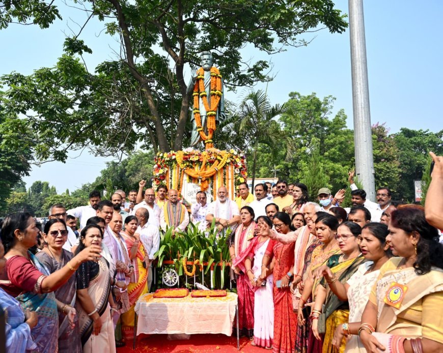 ବିଜେପି ତରଫରୁ ଉତ୍କଳମଣି ଗୋପବନ୍ଧୁ ଦାସ ଜନ୍ମଜୟନ୍ତୀ ପାଳିତ...